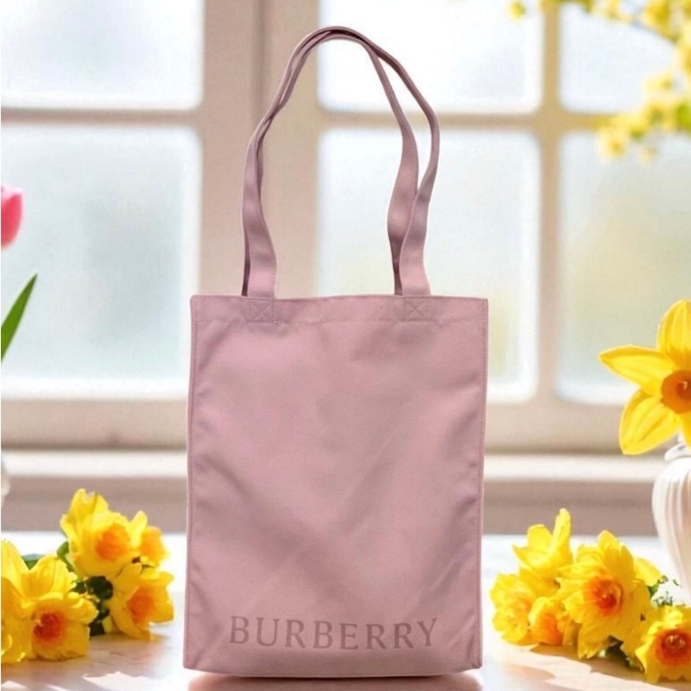 Burberry Her Light Pink Tote Bag From The Burberry Her Collection